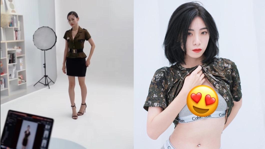 露臉照曝光了！八軍團女輔導長進軍SWAG　首秀合作大咖男網紅