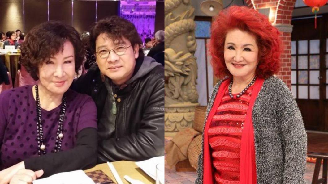 陳今佩(右圖)指稱楊小萍罹患失智症多年。(圖/楊慶煌經紀人提供、中視提供)