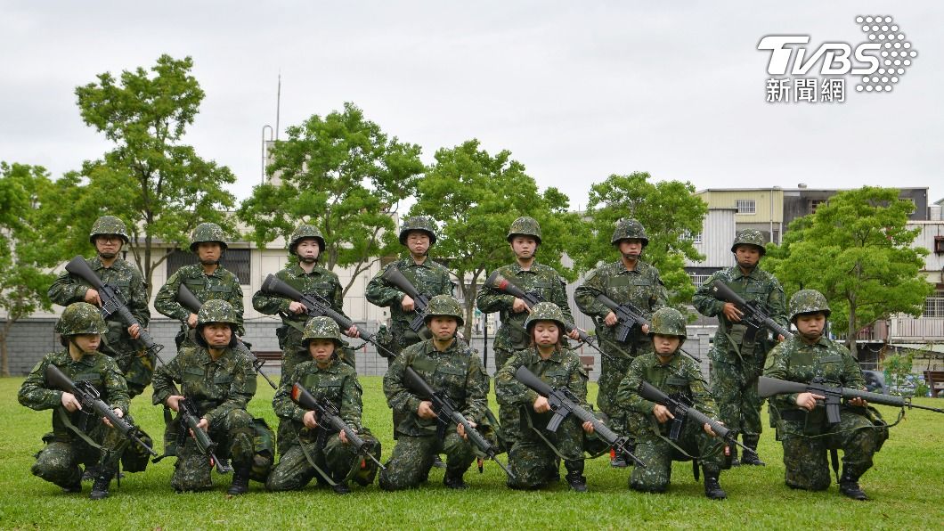 為強化後備戰力,國軍5月8日首度辦理女性後備教召。(圖/胡瑞麒攝)