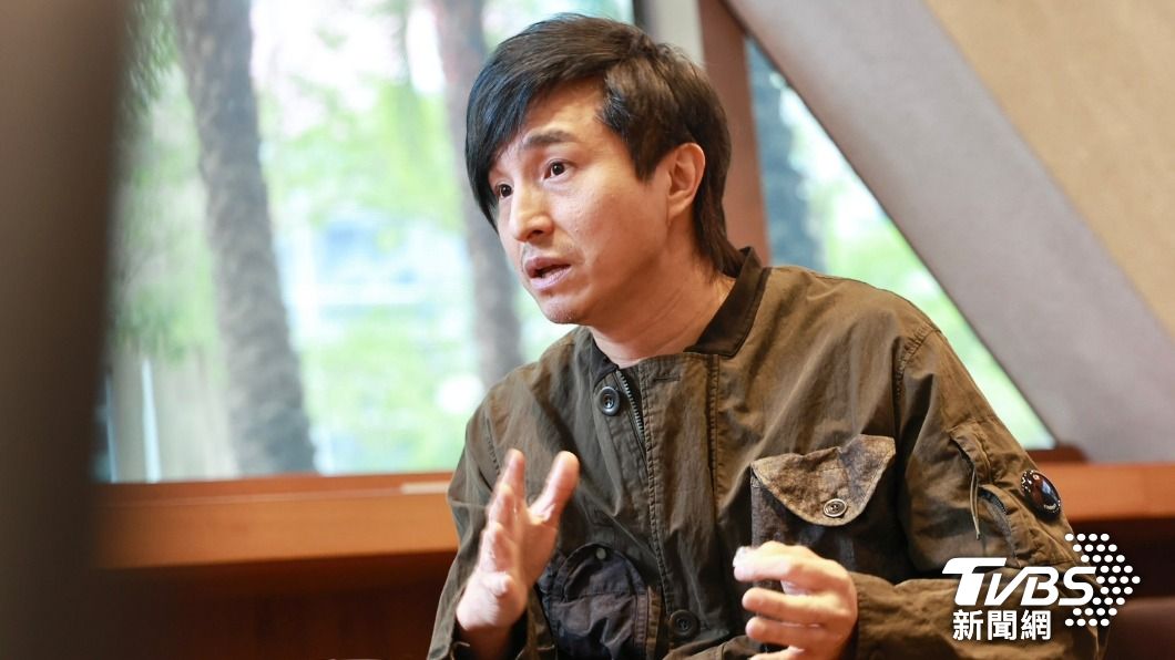 王少偉分享獨特的生活態度。（圖／黃城碩攝）