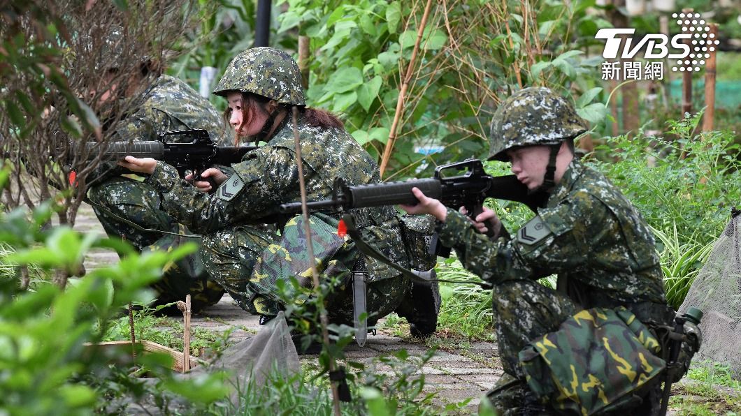 為強化後備戰力,國軍5月8日首度辦理女性後備教召。(圖/胡瑞麒攝)