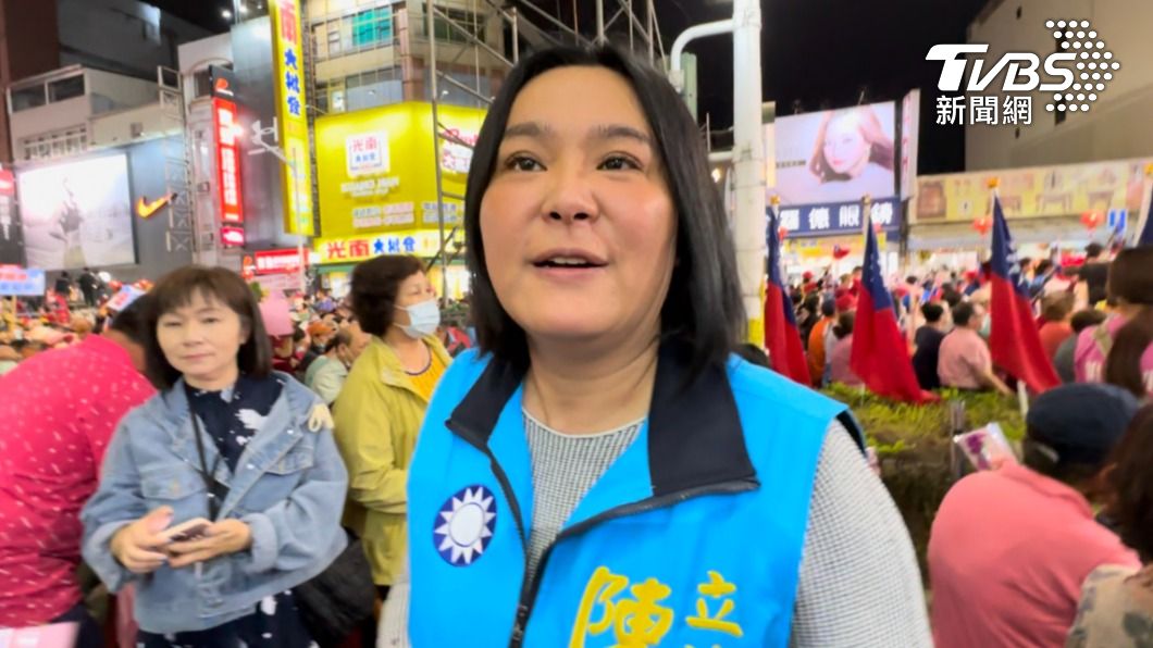 金門縣立委陳玉珍。（圖／林炫均攝）