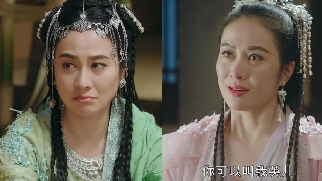 葉璇在古裝劇《譙國夫人》中的扮相被網友批「毫無少女感」。（圖／翻攝自@頂流櫻木花道、此片有毒微博）