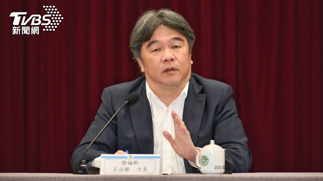 衛福部次長王必勝(圖/胡瑞麒攝)