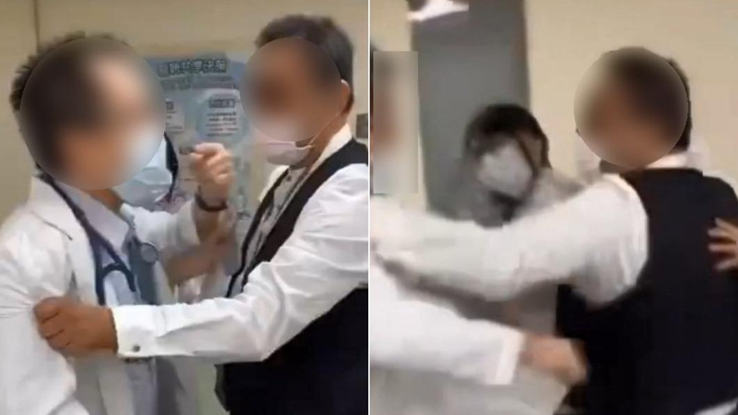 三軍總醫院日前發生一起醫療暴力事件。(圖/翻攝自爆料公社)