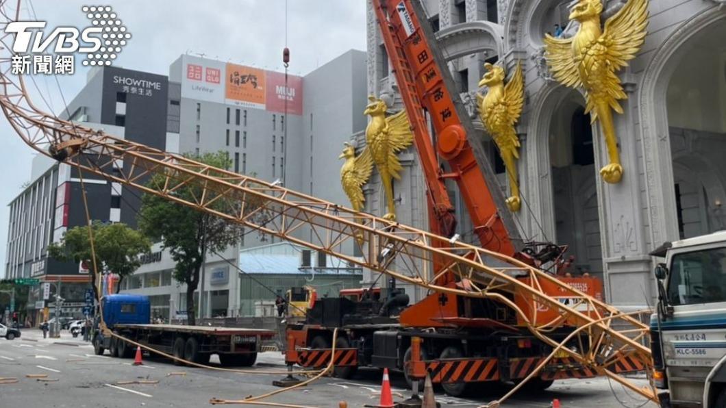 快訊／建商吊臂插破捷運釀傷亡　盧秀燕：公安沒做好要重罰