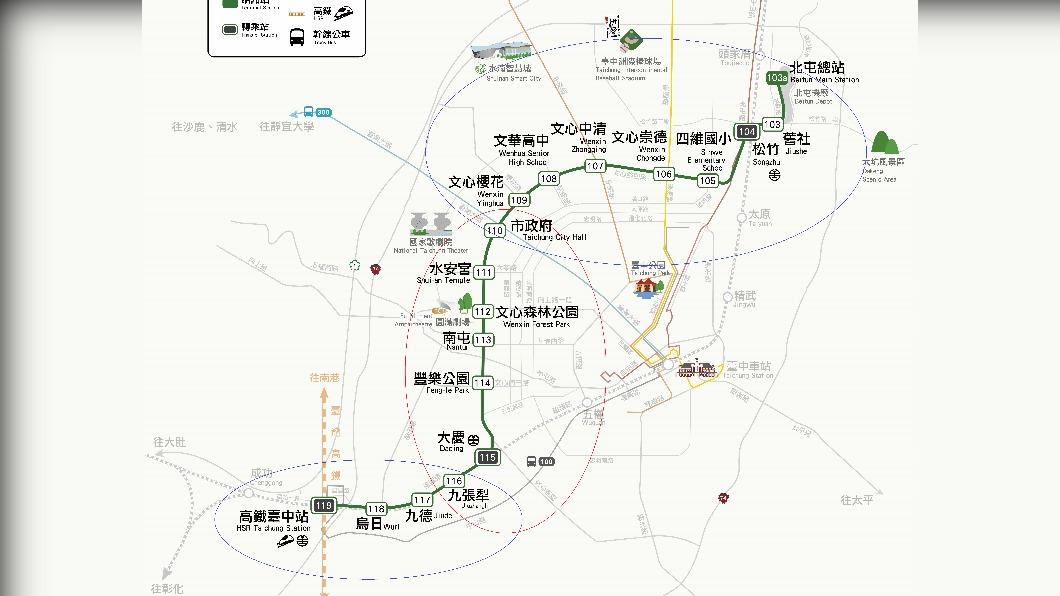 下班看這裡!中捷「這7站」區間停駛 免費接駁車上陣