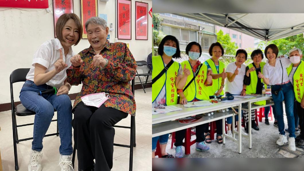 于美人也開始勤跑基層。(圖/翻攝自于美人臉書)