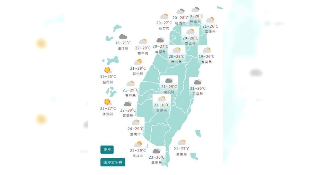 圖／中央氣象局