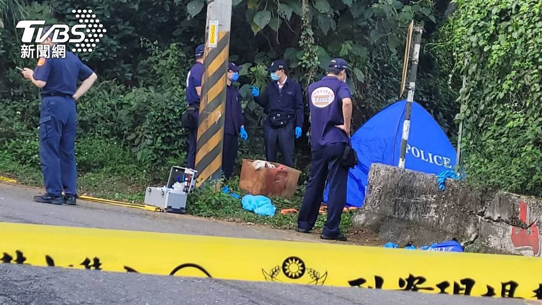 張姓男子遭槍殺棄屍五股山區。（圖／TVBS）