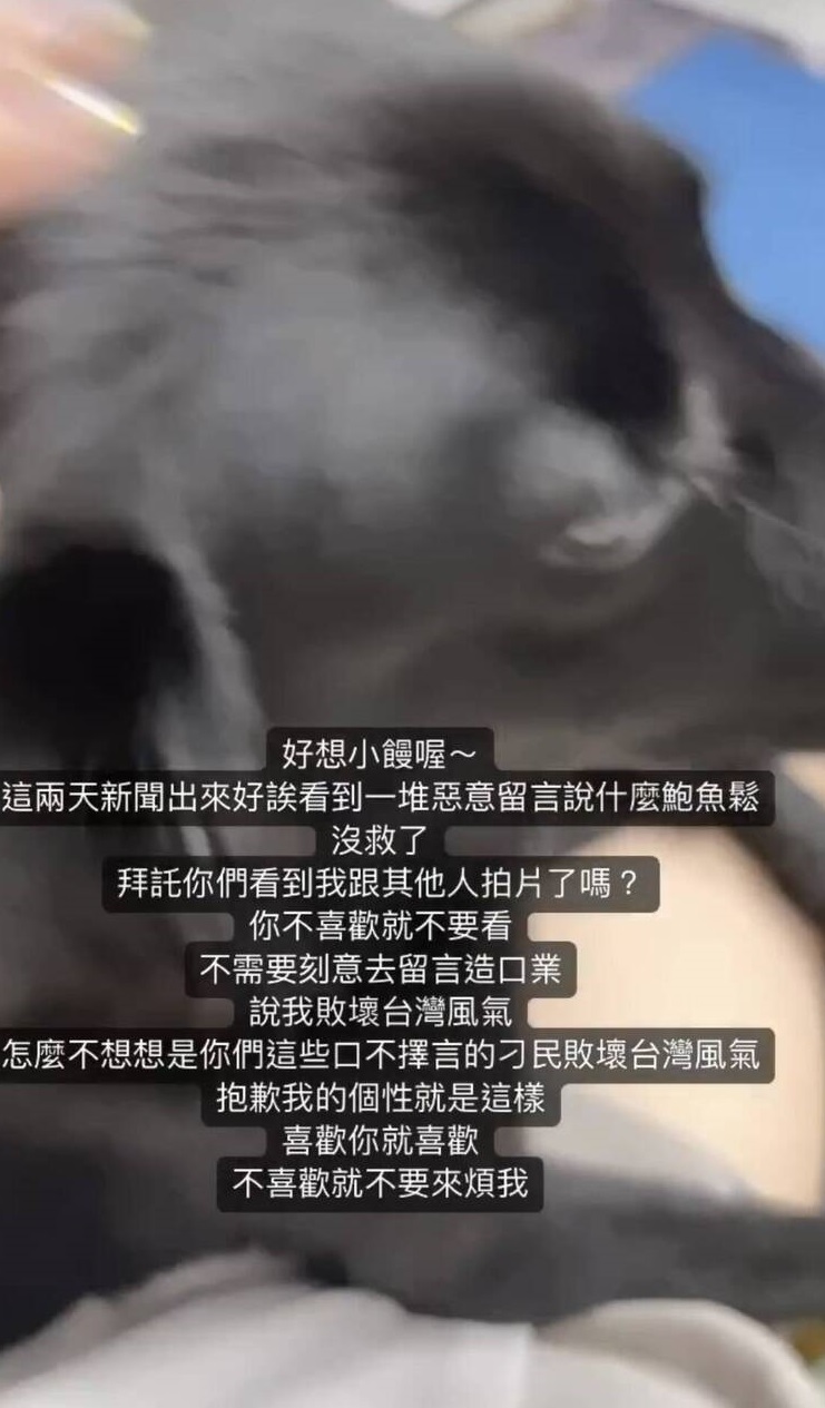 內內遭酸民羞辱,氣炸回擊。(圖/翻攝內內 IG)