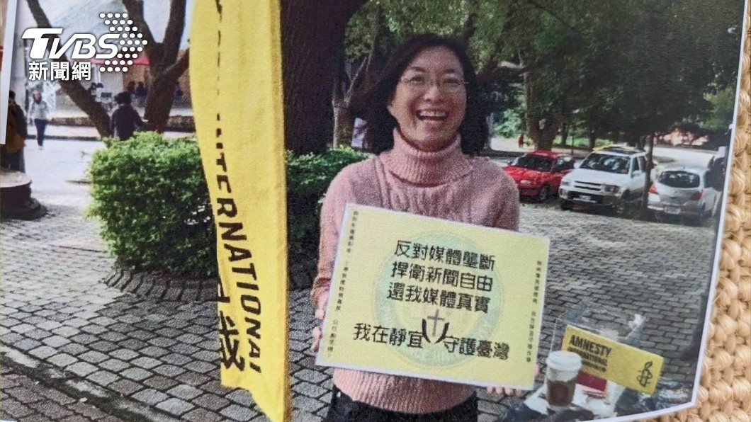 靜宜大學助理教授林淑雅,長期為人權奔走,是許多學生敬愛的師長。(圖/TVBS)