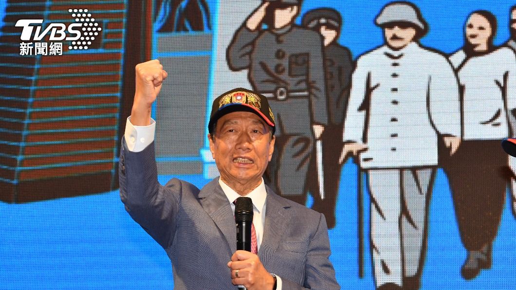 鴻海集團創辦人郭台銘。(圖/胡瑞麒攝)