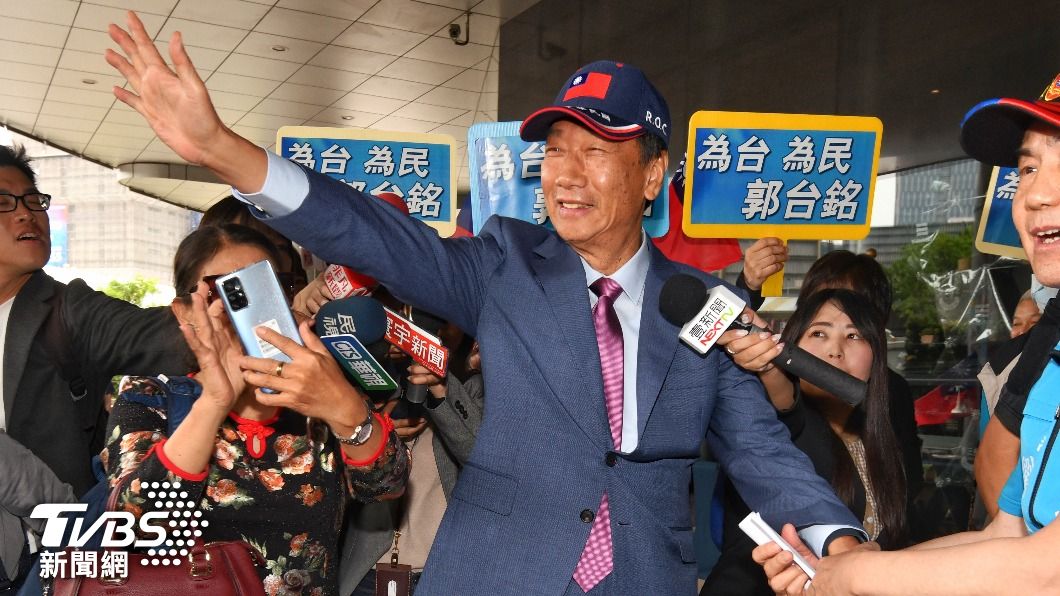 鴻海集團創辦人郭台銘。(圖/胡瑞麒攝)