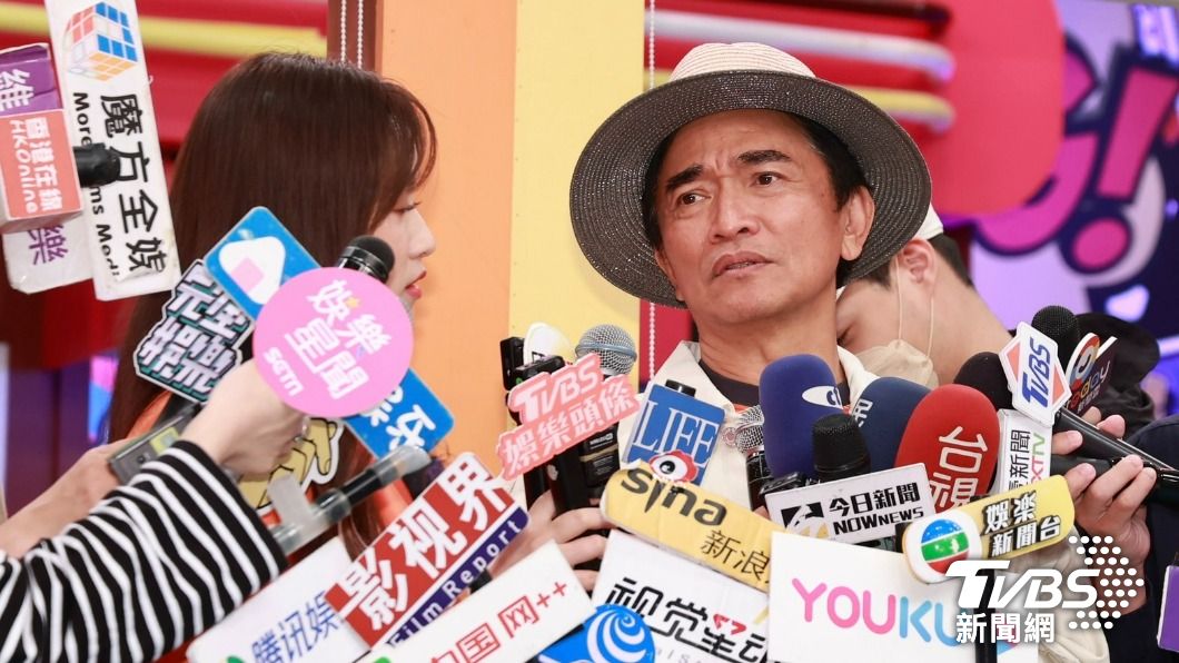 吳宗憲談到對謝忻和小甜甜事件的看法。(圖/黃城碩攝)
