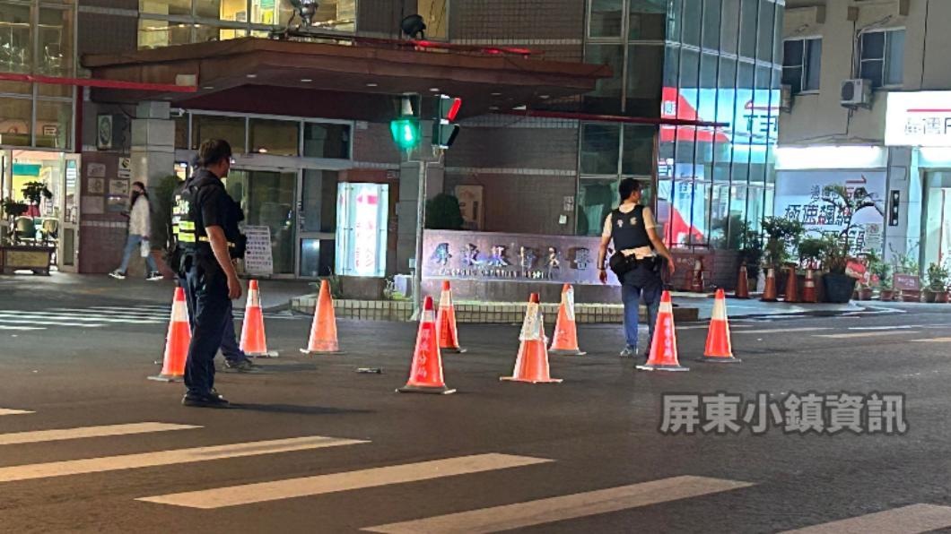 快訊/屏東基督教醫院外傳槍響!通緝犯撞車逃逸 警擴大搜索