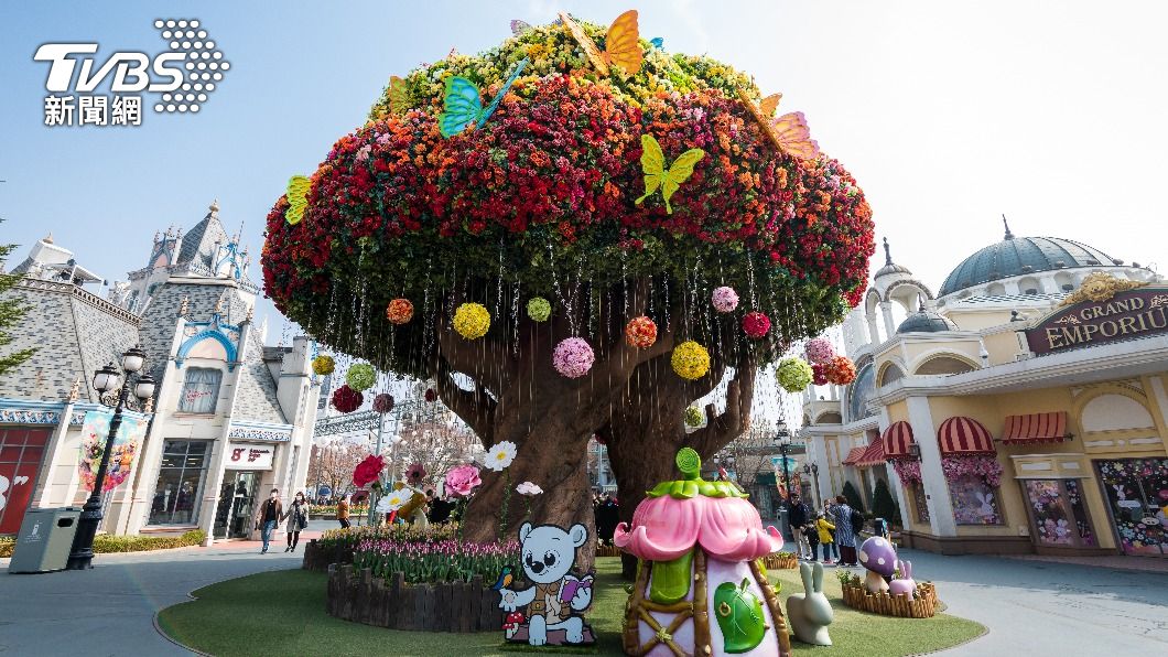 魔法樹是愛寶樂園知名地標。(示意圖/shutterstock 達志影像)
