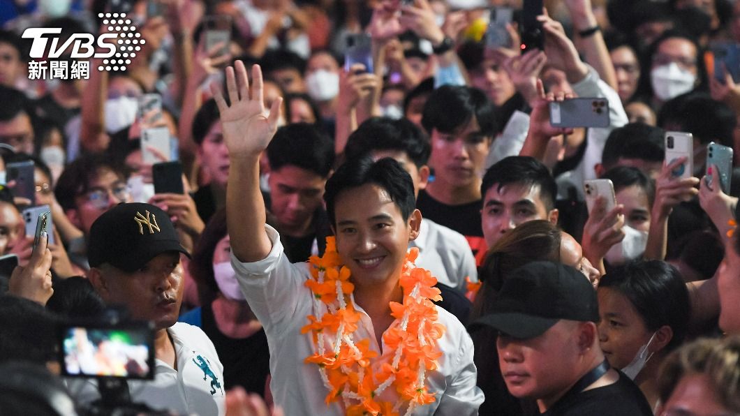 皮塔所屬的前進黨特別受到年輕選民支持。(圖/達志影像路透社)