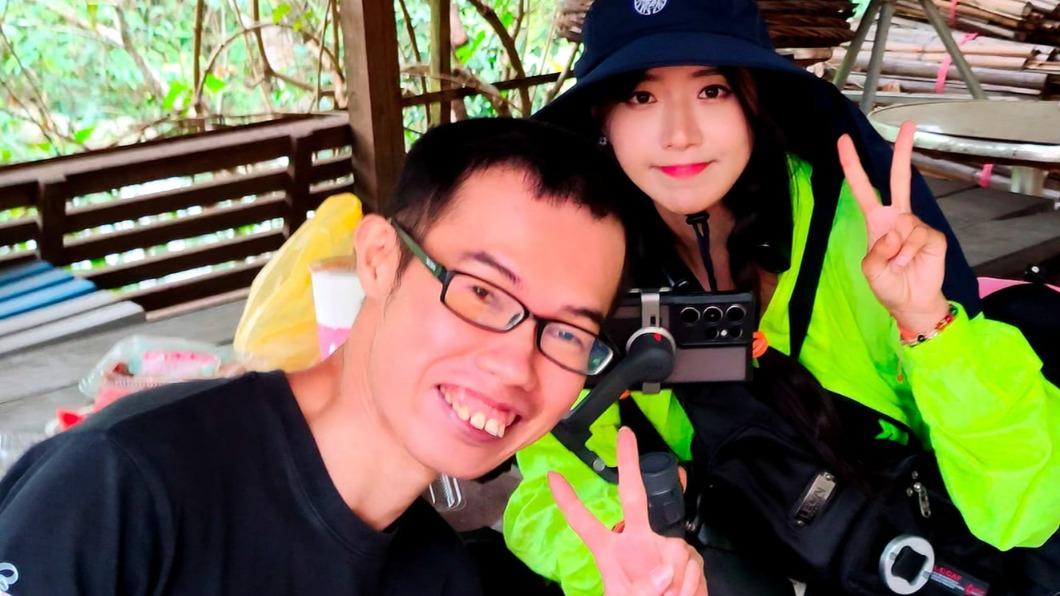 鄧佳華3度攔截企鵝妹,遭到網友們抨擊。(圖/翻攝自鄧佳華臉書)