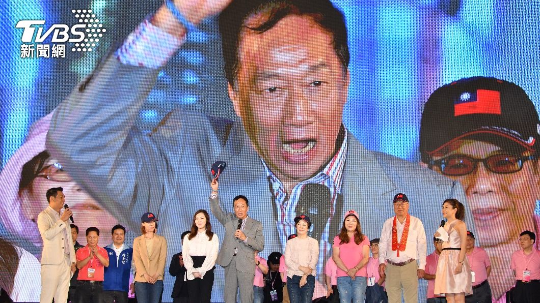 鴻海創辦人郭台銘積極爭取國民黨2024總統提名。(圖/胡瑞麒)