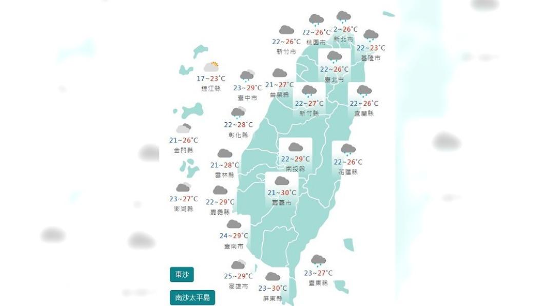 圖／中央氣象局