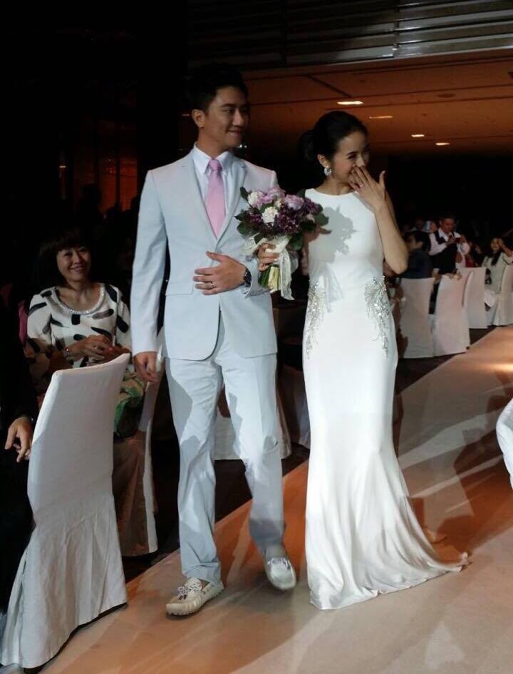 林依晨2015年與林于超結婚。(圖/翻攝自微博)
