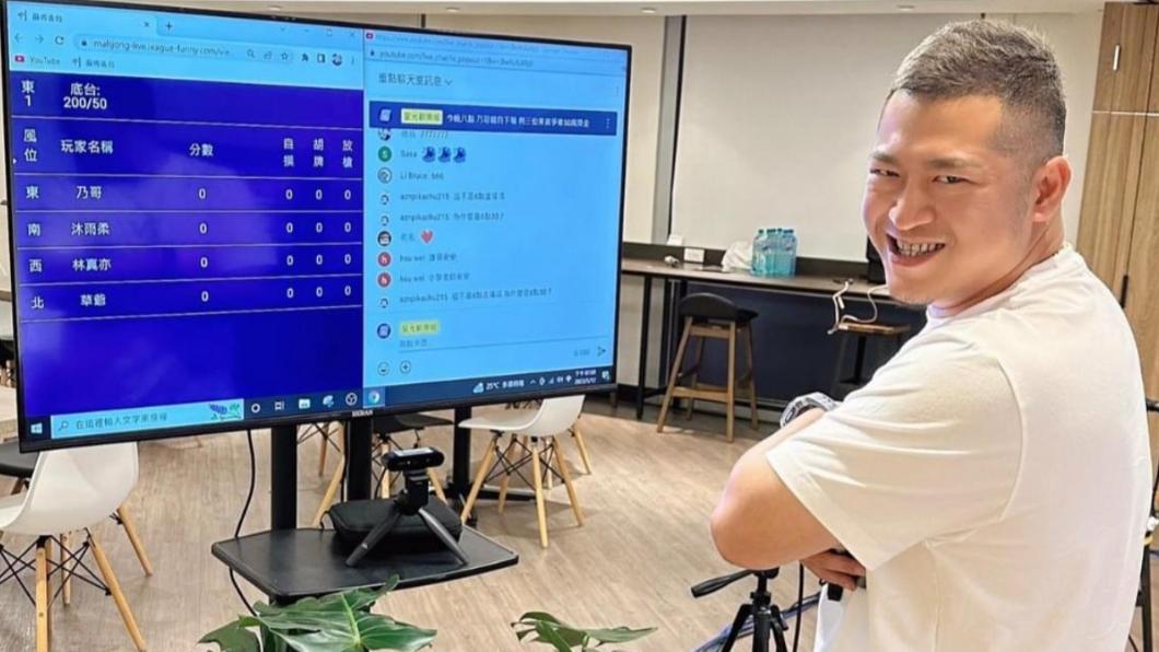 草爺參與節目錄製。（圖／網銀國際提供）