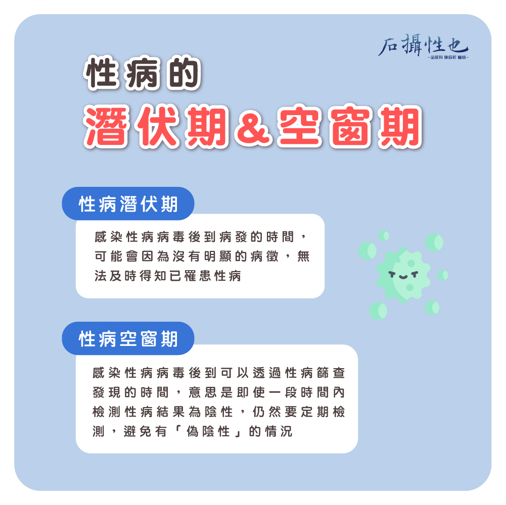 出現任何性病症狀，應及時就醫。（圖／翻攝自石•攝•性•也 泌尿科 陳鈺昕醫師臉書）