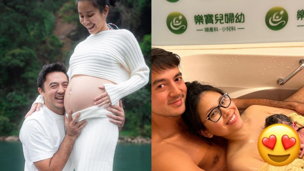 獨/班傑女兒出生!妻水中生產2小時快榨乾 親手剪臍帶:她認得我