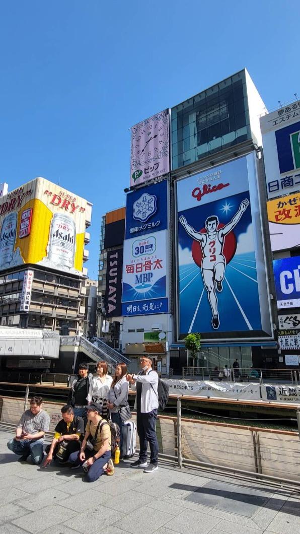 一天的開始就抵達大阪開玩，道頓堀必遊。( 圖 / 徐啟芳 攝 )