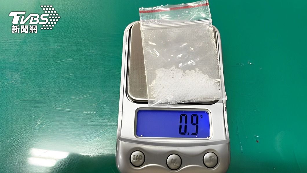 張姓藥腳尿液初篩結果，呈現第三級毒品愷他命陽性反應。（圖／警方提供）