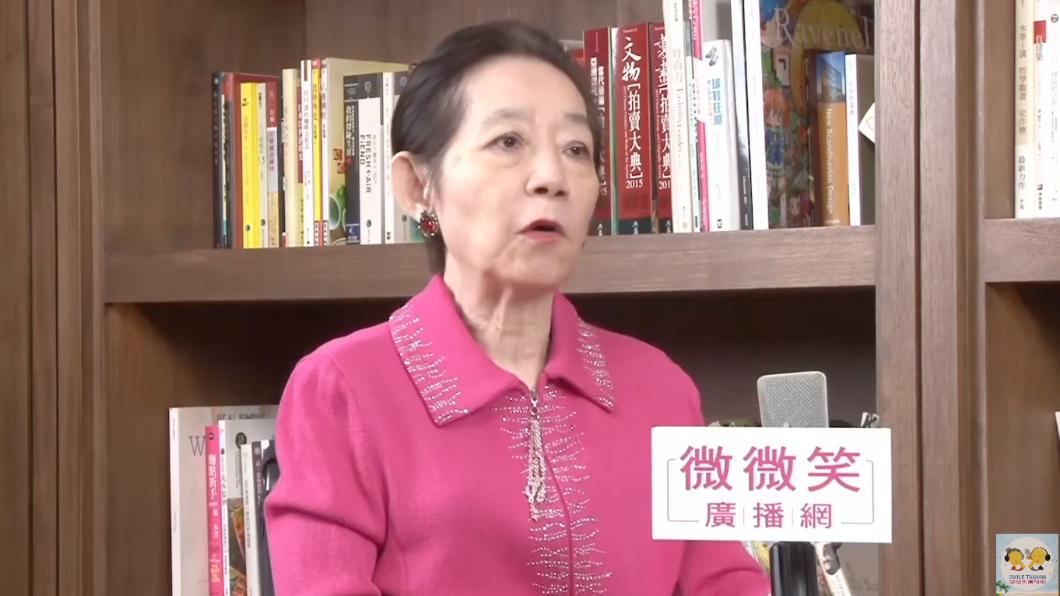 吳淑珍說自己心情不好。(圖/翻攝自微微笑廣播網YouTube)