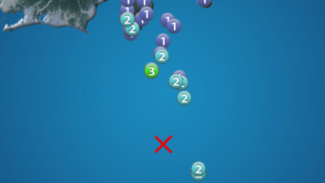 快訊／日本離島連3震！規模最大5.9　深度僅10公里