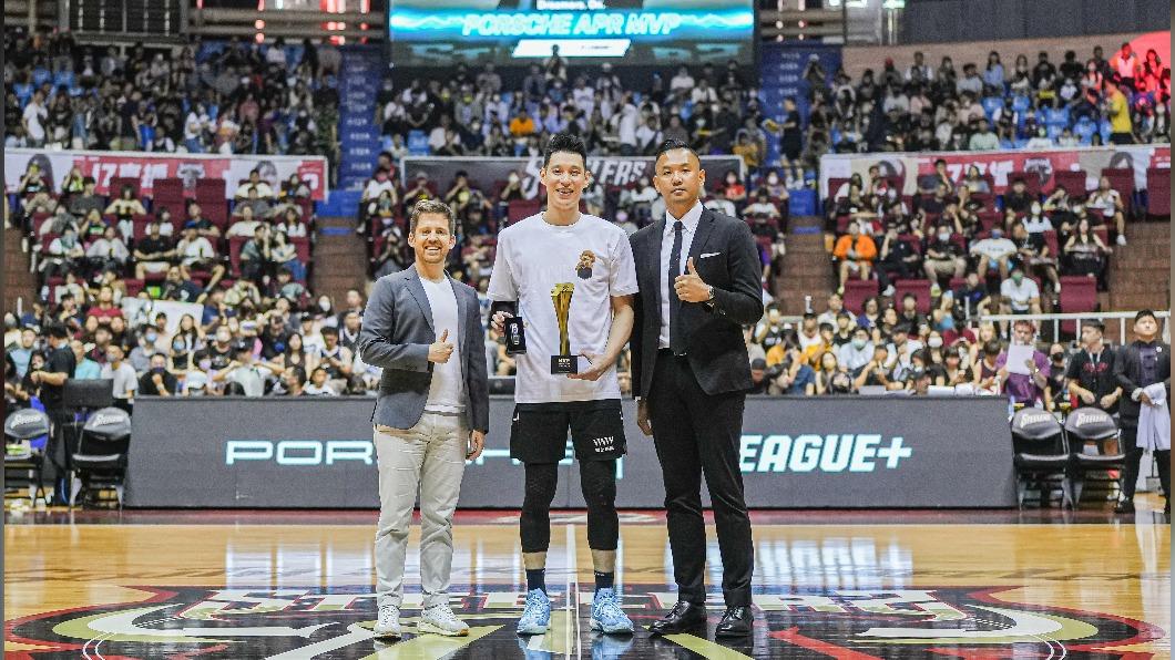 林書豪獲得4月MVP。（圖／球團提供）