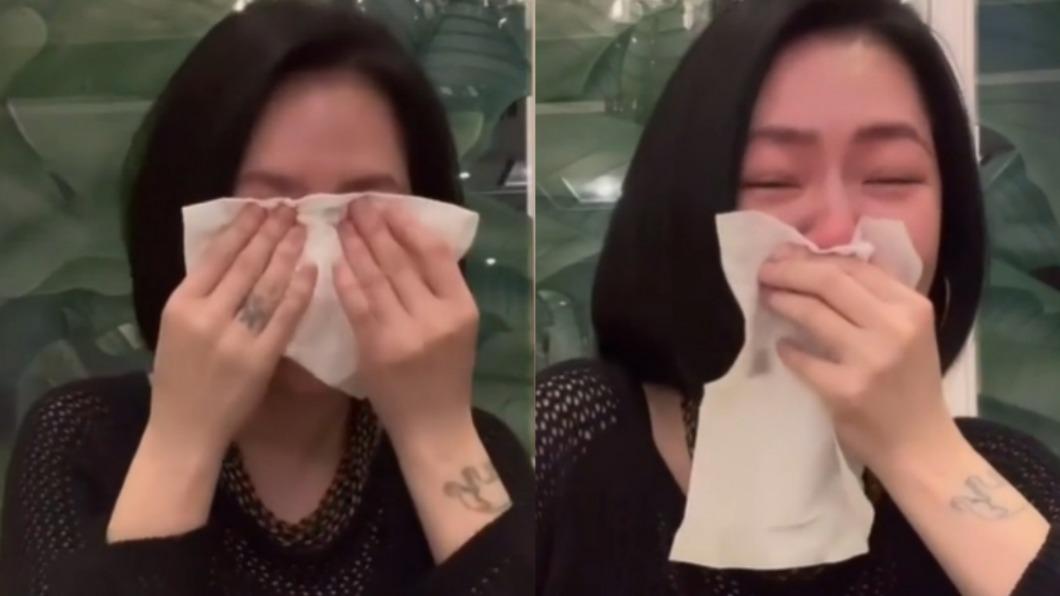 小S脹紅臉大爆哭! 「天塌下來用美貌擋」緊擁女兒:其他都不重要
