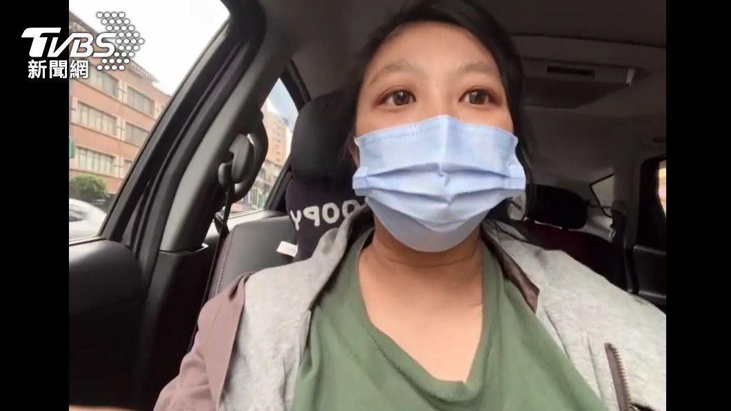紀姓女子事後錄製影片感謝警方。(圖/TVBS)