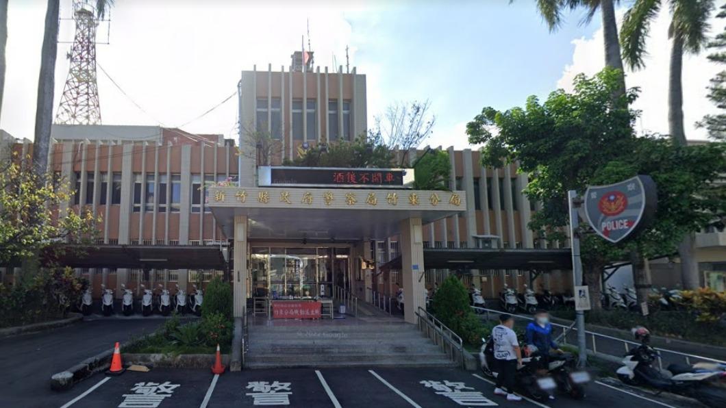 竹東分局。(圖/翻攝自GOOGLE街景)