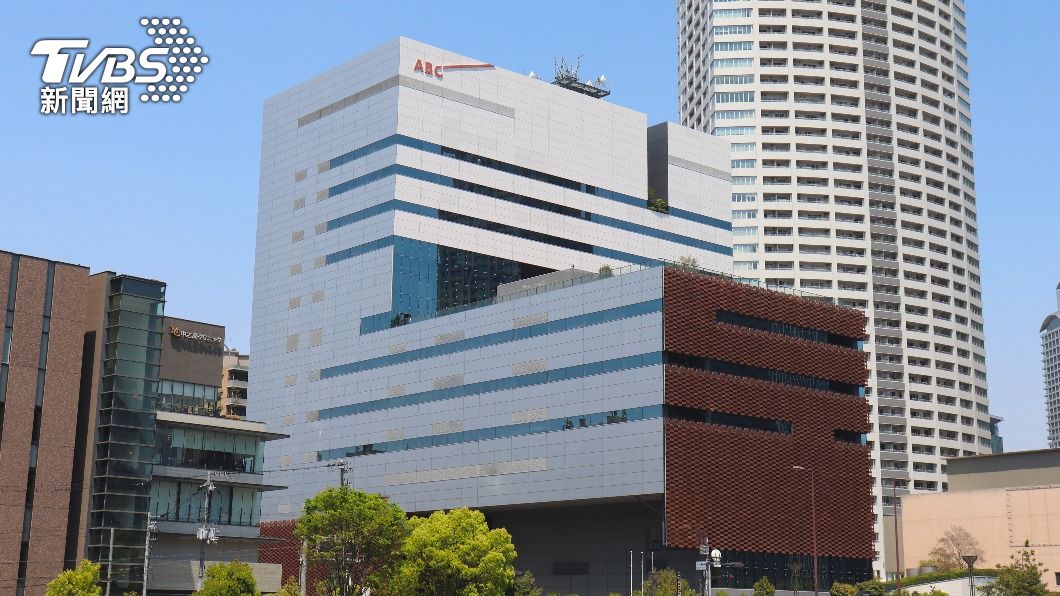 圖為ABC電視台位於大阪的總部。事發錄影棚位於東京。(示意圖/shutterstock達志影像)