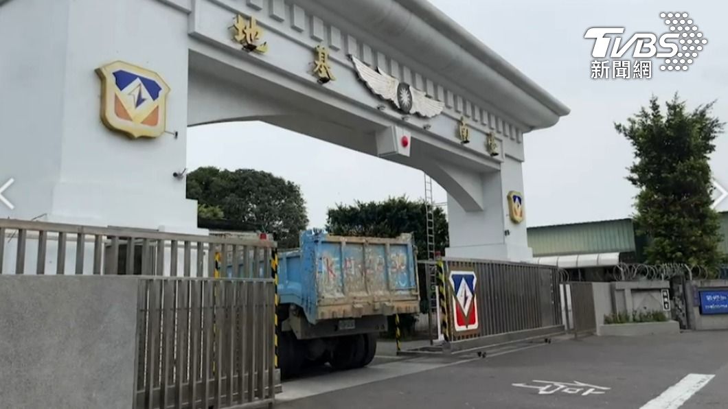 台南空軍基地。(圖/TVBS)