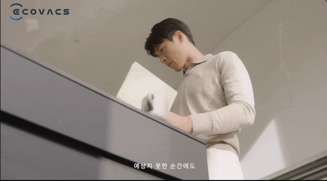 玄彬代言品牌釋出新廣告。(圖/翻攝ecovacs korea IG)