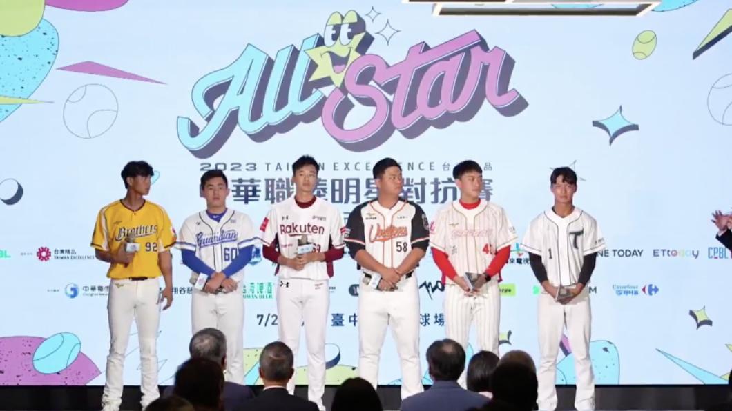 中職六隊代表。（圖／翻攝中職粉專）