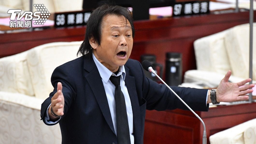 民進黨北市議員王世堅。(圖/胡瑞麒攝)