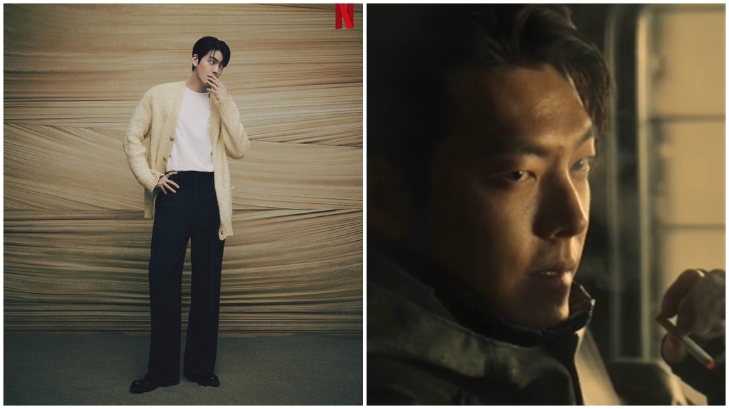 金宇彬劇中有許多抽菸橋段,擔心他身體狀況。(圖/翻攝netflixkr ig、netflix)
