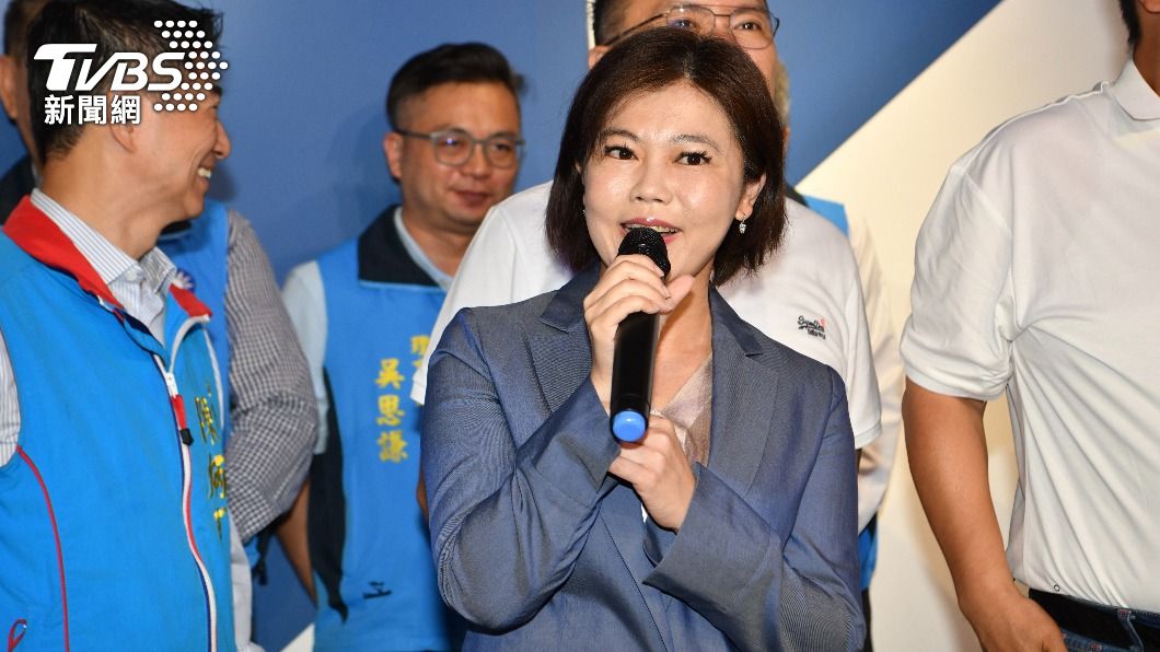 國民黨北市議員游淑慧今（16）日正式宣布參選士林大同區立委。(圖/胡瑞麒攝)