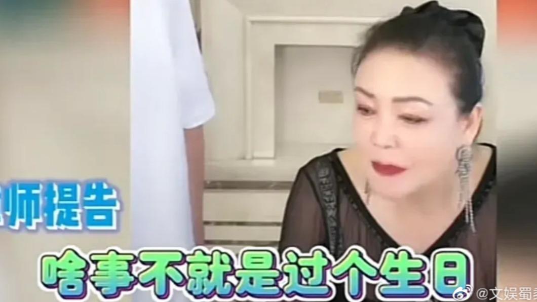 張蘭替汪小菲說話。(圖/翻攝自「文娛蜀黍」微博)