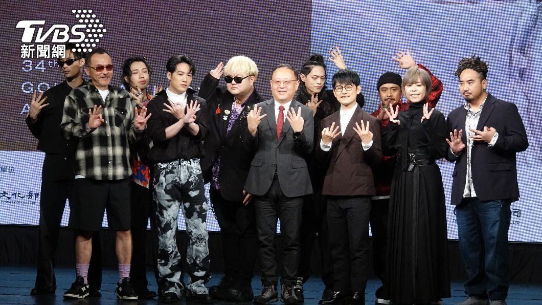 第34屆金曲獎今公布入圍名單,文化部長史哲、評審團主席陳建騏現身揭獎。(圖/張哲鳴攝)