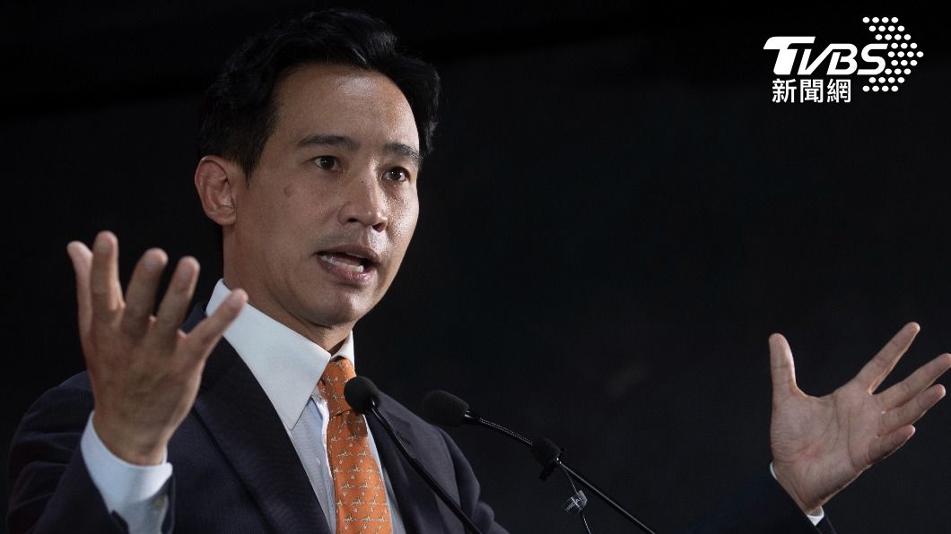 前進黨黨魁皮塔是泰國總理熱門人選。(圖/達志影像美聯社)