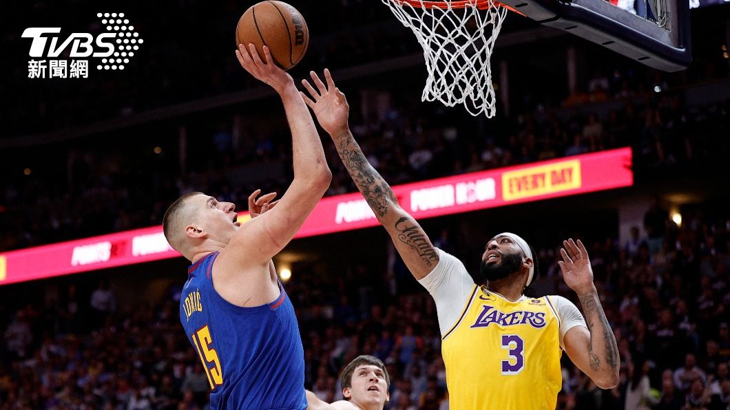 NBA/AD轟40分白搭 Jokic超級大三元壓垮湖人