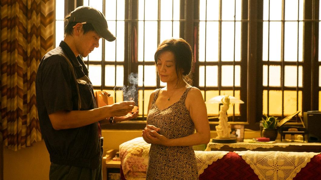 彭于晏和金馬影后張艾嘉首次合作。(圖/華映娛樂提供)