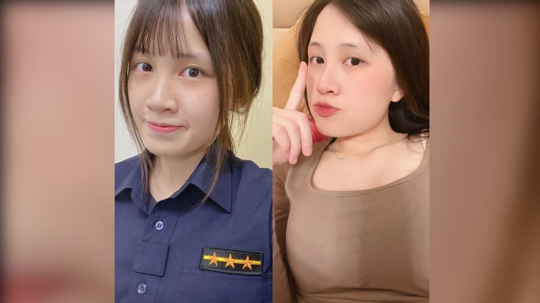 女警李紫微目前正在基隆市二分局信義派出所服務。(圖/李紫薇提供)